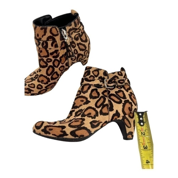 Sam Edelman Mandi Animal Print Bootie Size 7.5 M - Picture 6 of 15